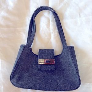 Guess bag♥️denim♥️rhinestones♥️micro